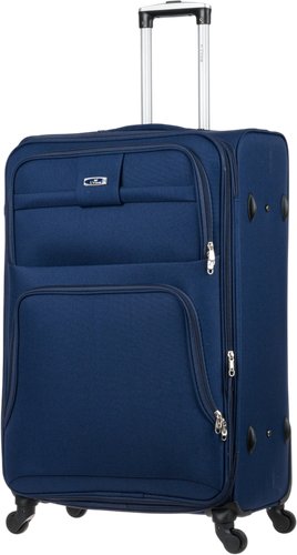 Чемодан-спиннер L'Case Barcelona YY-8183 (L, синий)