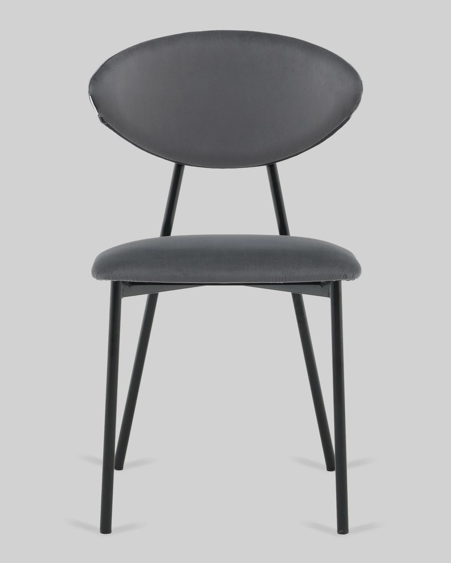 Стул Stool Group Квинси vd-kvinsy-b27 (велюр темно-серый)