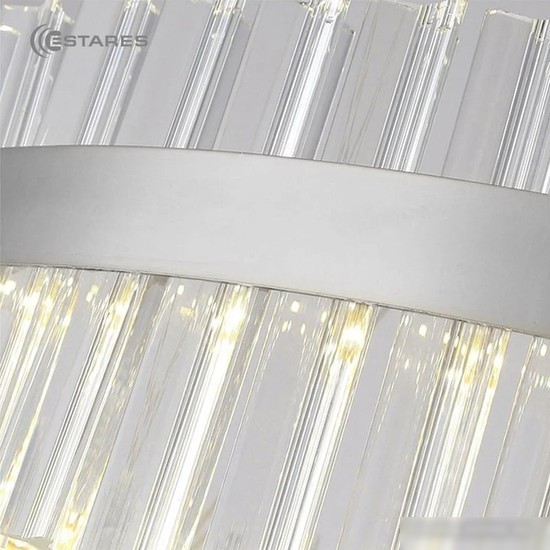 Подвесная люстра Estares Sofia 100W R-APP-500x1100-CHROME/CLEAR-220-IP20_Ч