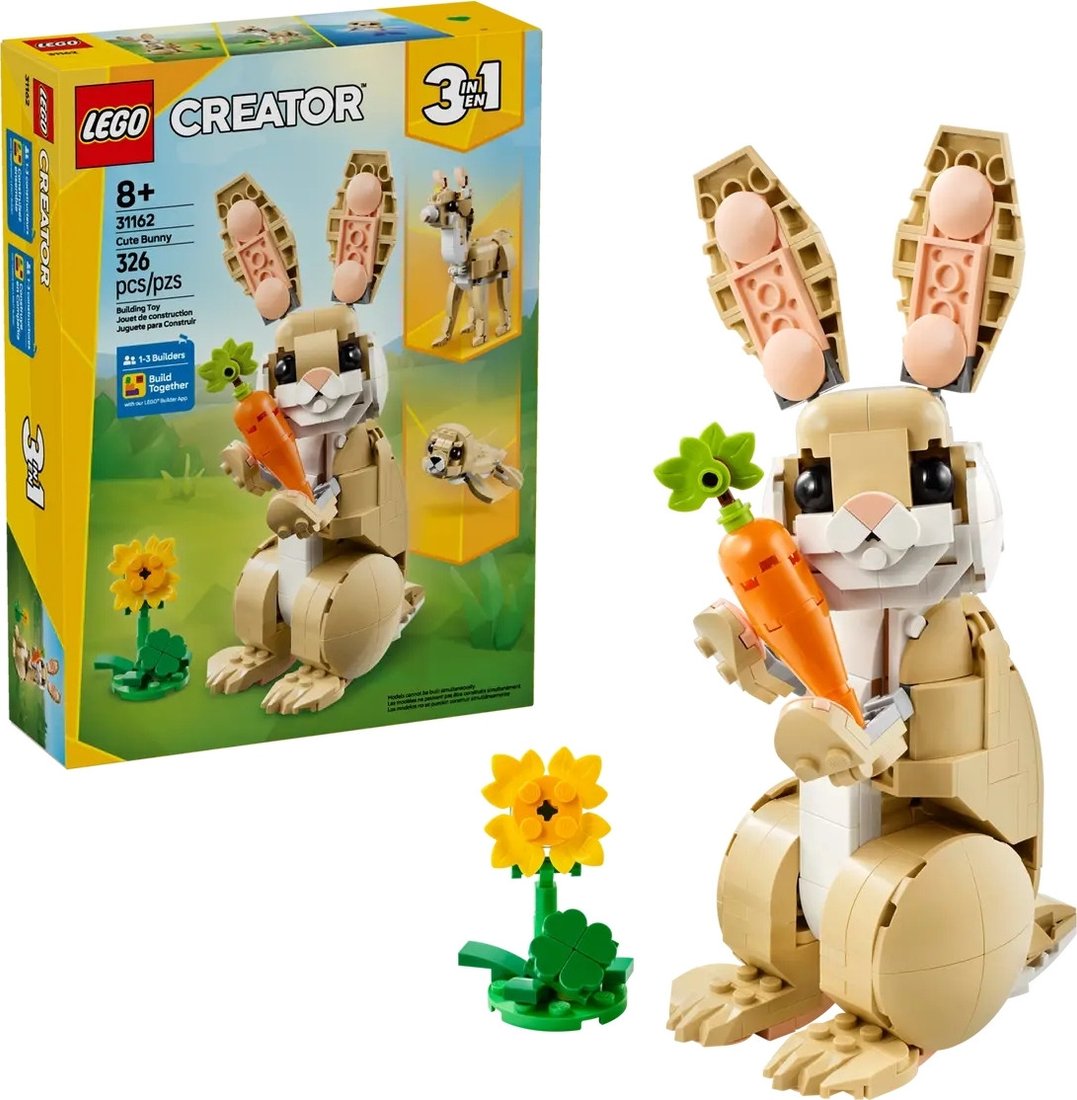 Конструктор LEGO Creator 3 в 1 31162 Милый кролик