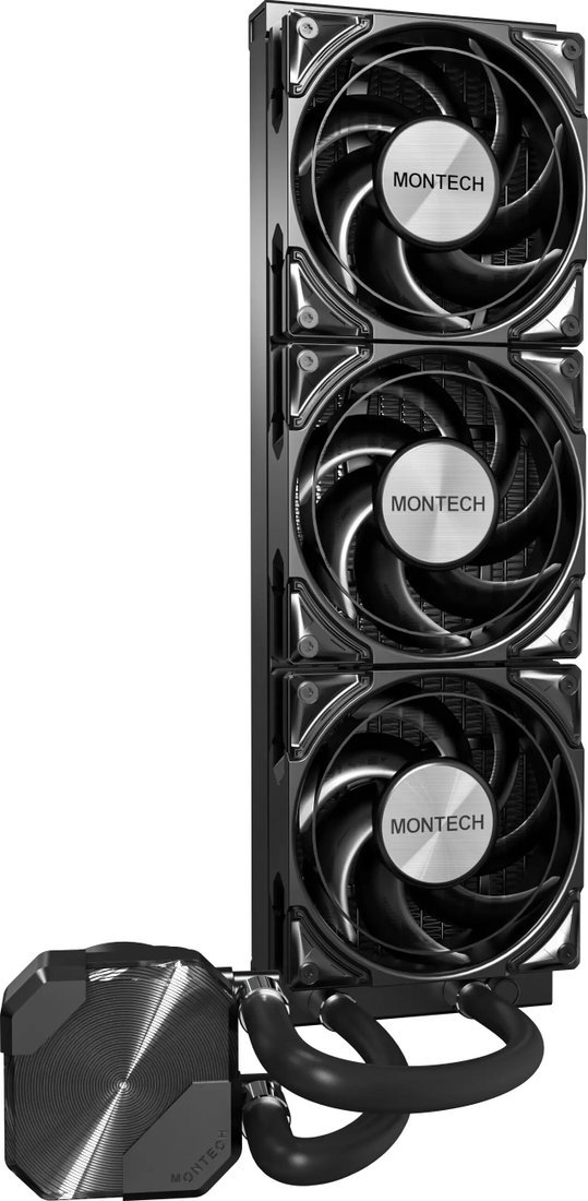 Система жидкостного охлаждения для процессора Montech HyperFlow Silent 360 (черный)