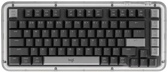 Клавиатура Logitech Alto Keys K75M 920-013299 (графитовый, с гравировкой)