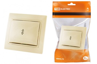 Выключатель проходной TDM Electric Таймыр SQ1814-0107