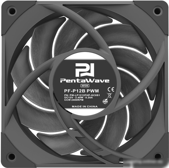 Вентилятор для корпуса PentaWave PF-P12B PWM