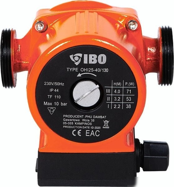 Циркуляционный насос IBO OНI 25-40/130