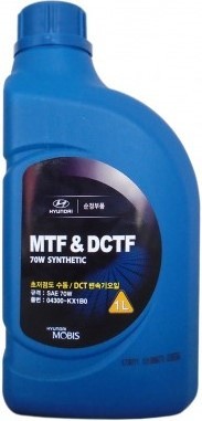 Трансмиссионное масло Hyundai/KIA MTF&DCTF 70W 1л