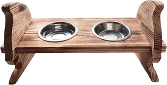 Миски на подставке KraftHouse 40x17x19см на подставке 2045071165096
