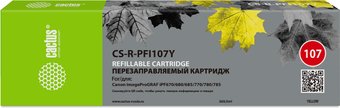 Картридж CACTUS CS-R-PFI107Y без чипа