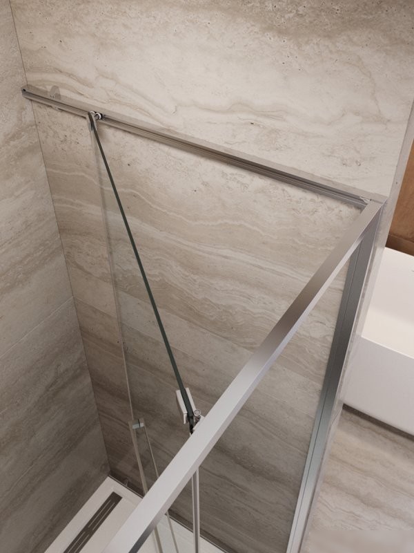 Душевая дверь Cezares LUX-B-FS-11-140-C-CR