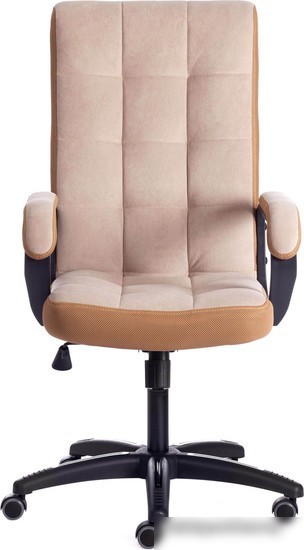 Кресло TetChair Trendy (флок, бежевый/бронзовый)