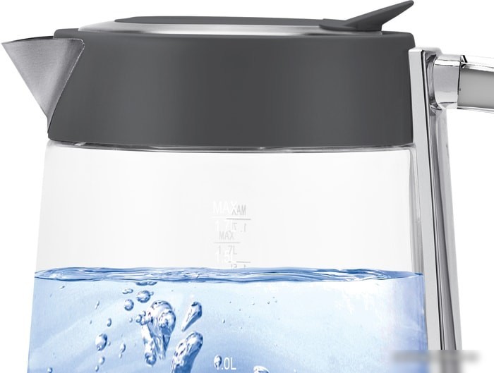 Электрический чайник Polaris PWK 1715CGL Water Way Pro (графит)