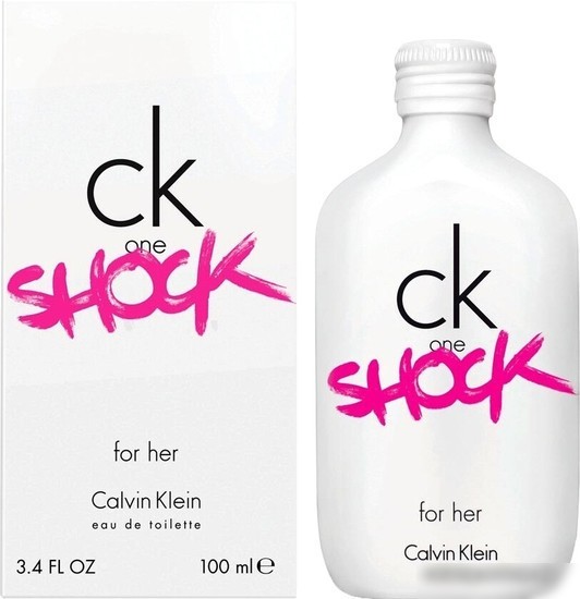 Туалетная вода Calvin Klein CK One Shock For Her EdT (100 мл)