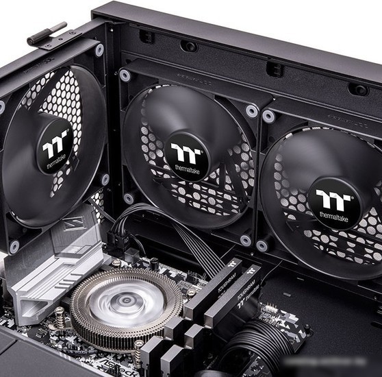 Вентилятор для корпуса Thermaltake CT120 2-Fan Pack CL-F147-PL12BL-A