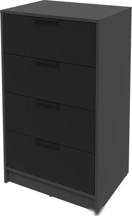 Комод Интерлиния Концепт КТ-К60 (черный/антрацит)