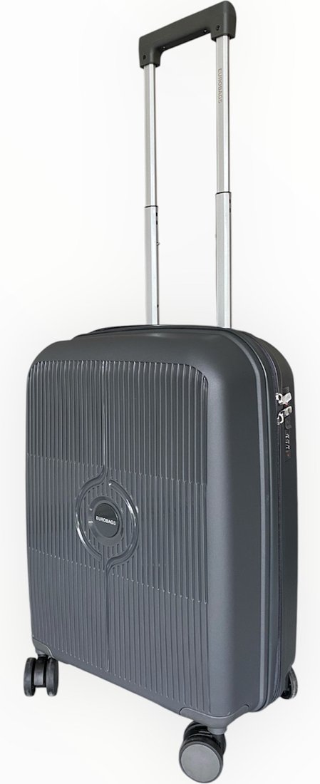 Чемодан-спиннер Eurobags PP-N98 (S, графитовый)
