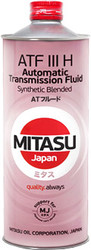 Трансмиссионное масло Mitasu MJ-321 ATF III H Synthetic Blended 1л