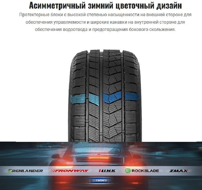 Зимние шины Rockblade Rock 868S 275/40R20 106H XL