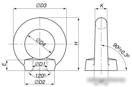 Гайка ЕКТ C90045