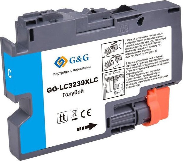 Картридж G&G GG-LC3239XLC (аналог Brother LC3239XLC)
