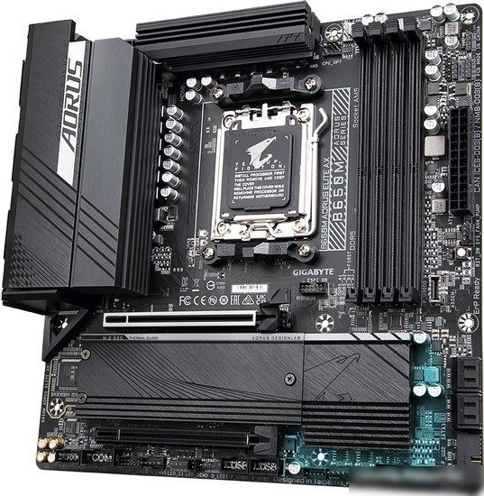 Материнская плата Gigabyte B650M Aorus Elite AX