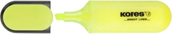 Текстовыделитель Kores Bright Liner 36101.01 (желтый)