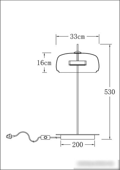 Настольная лампа Arte Lamp Padova A2404LT-1AM