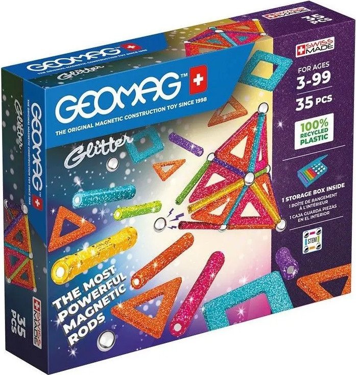 Магнитный конструктор Geomag Блёстки GM535