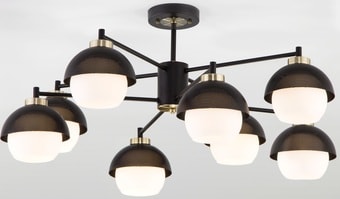 Люстра средней высоты Евросвет Nocciola 70106/8 (Black)