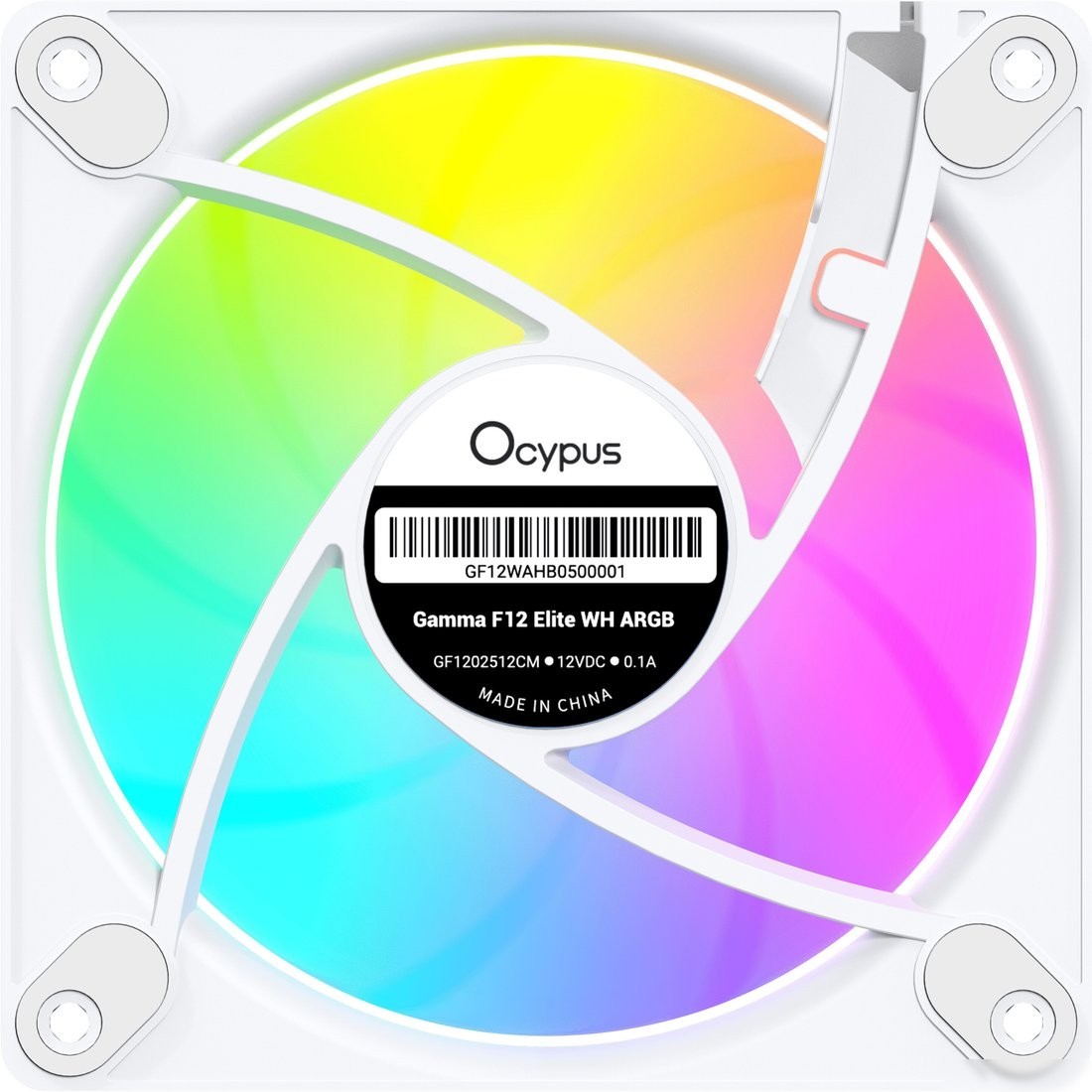 Комплект вентиляторов для корпуса Ocypus Gamma F12 Elite WH ARGB 3IN1
