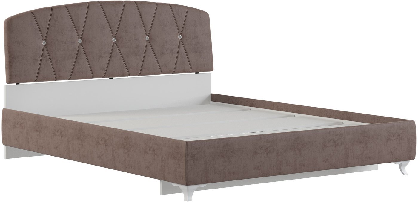 Кровать Genesis Мебель Adelina 160x200 (ажур 22 коричневый)