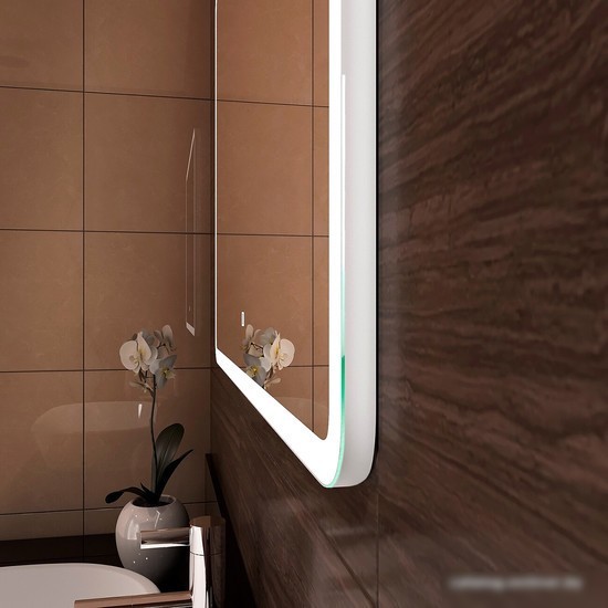 Континент Зеркало Demure Led 100x70 (бесконтактный сенсор)