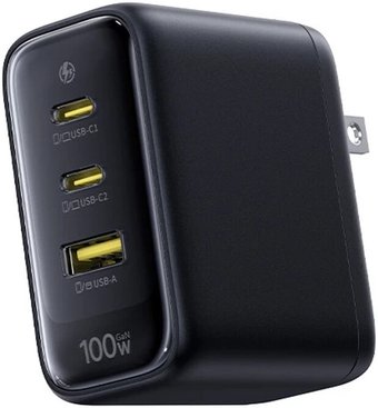 Сетевое зарядное Baseus EnerFill FE22 100W E0123800 (черный)