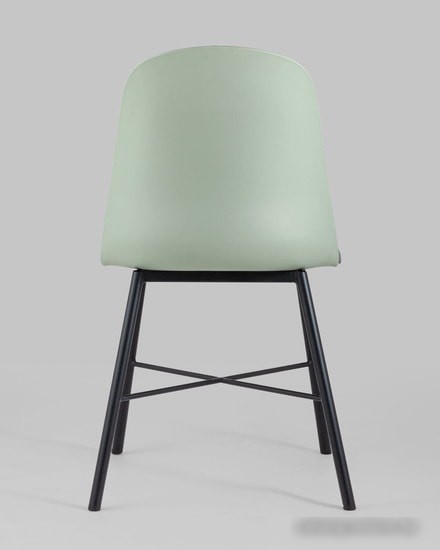Стул Stool Group Shell (серо-зеленый)