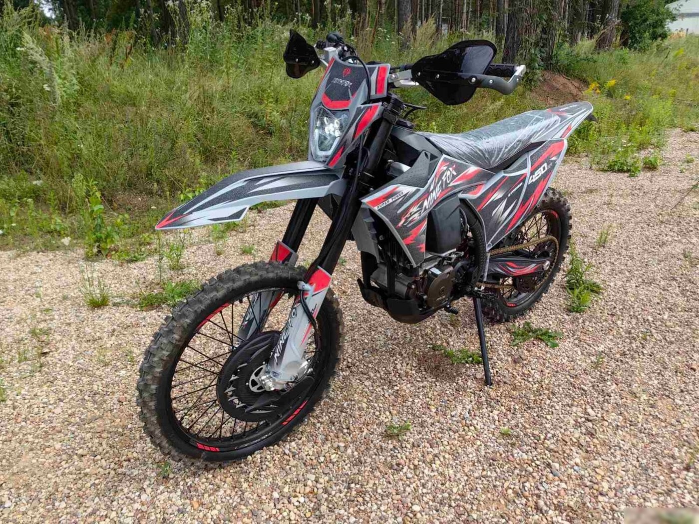 Мотоцикл Nine Fox Strider 450 (черный/красный)