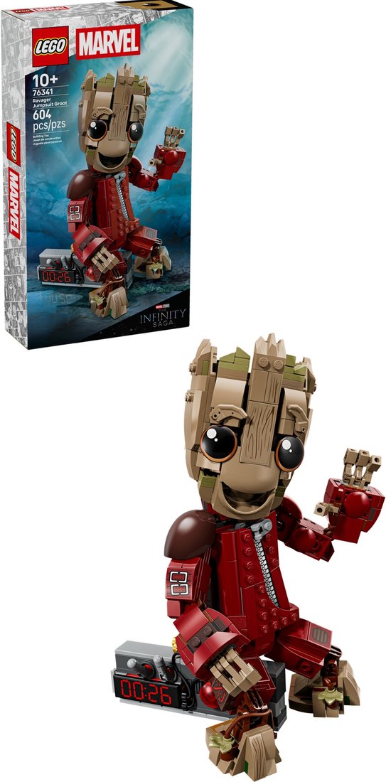 Конструктор LEGO Marvel 76341 Грут в костюме Опустошителя