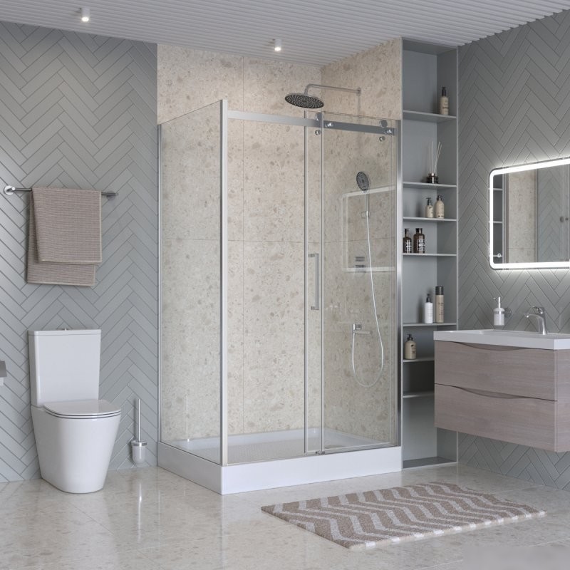 Душевой уголок BelBagno Marino_2-AH-1-110/90-C-Cr