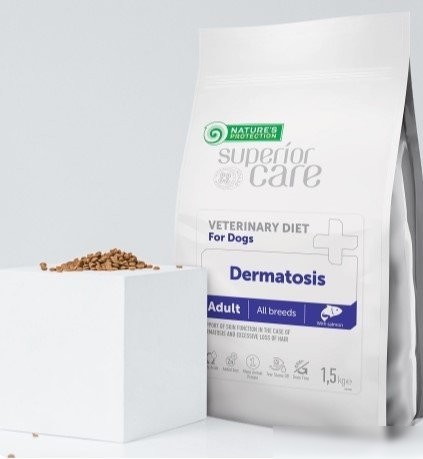 Сухой корм для собак Nature's Protection Vet Diet Dermatosis Salmon NPSCVET47580 1.5 кг