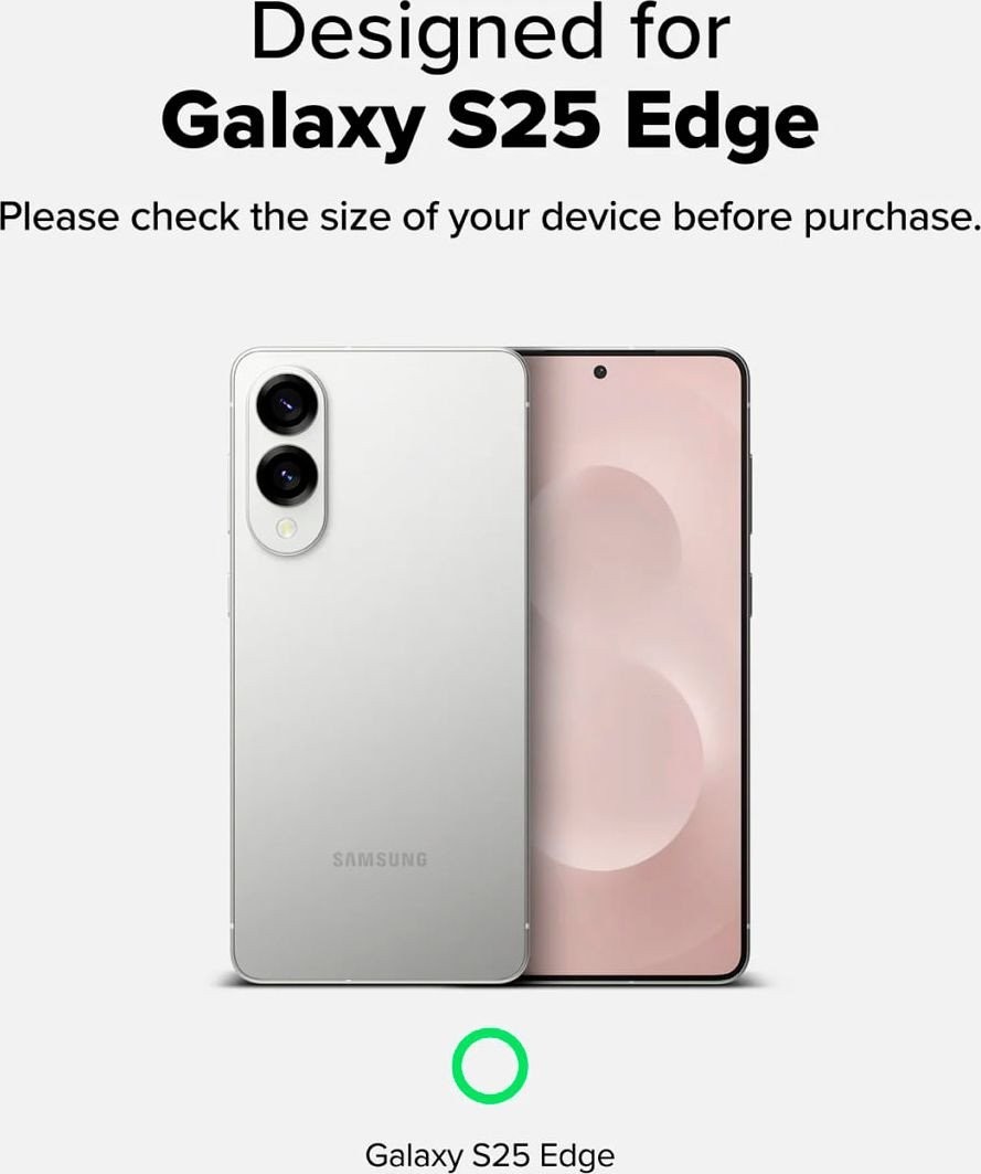 Чехол для телефона Ringke Fusion для Galaxy S25 Edge Matte Clear