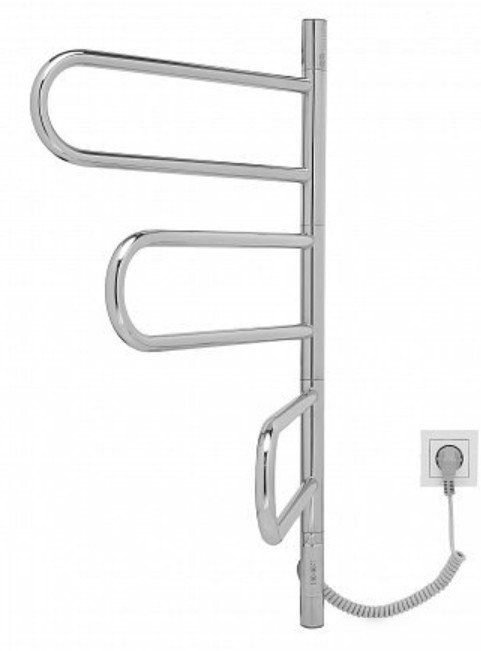 Полотенцесушитель Gloss & Reiter E2.L.44x80.R3 (таймер)