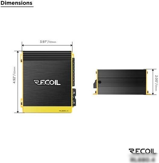 Автомобильный усилитель Recoil RL680.4