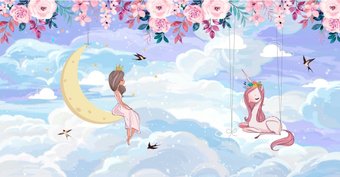 Флизелиновые обои Citydecor Princess 31 (500x260см)