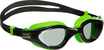 Очки для плавания Mad Wave Agile Junior (черный)