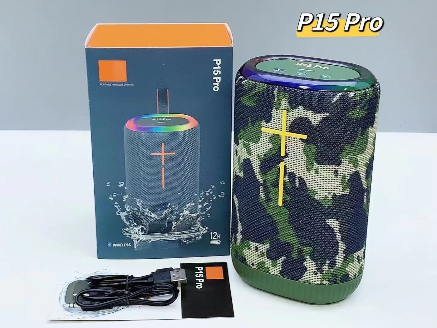 Беспроводная колонка Bseng P15 Pro (камуфляж)