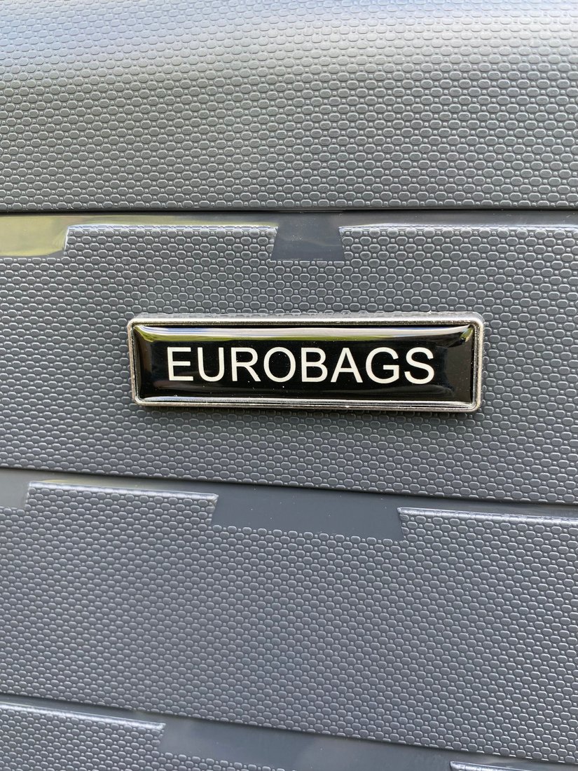 Чемодан-спиннер Eurobags PP-N85 (S, графит)
