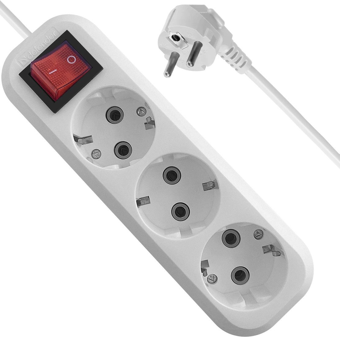 Сетевой фильтр Defender L330 (7 м)