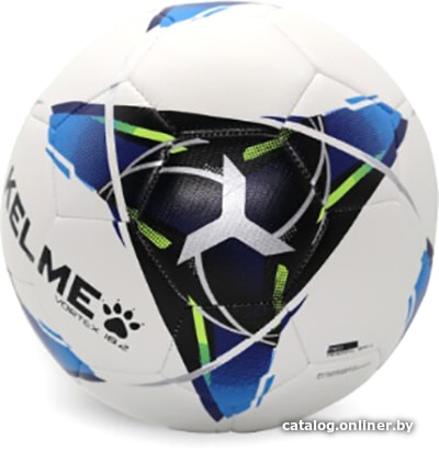 Мяч Kelme Vortex 18.2 9886130-113-5 (белый/синий, 5 размер)