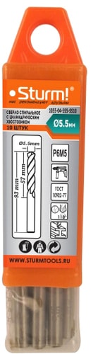 Набор оснастки Sturm 1055-04-5S5-SS10 (10 предметов)