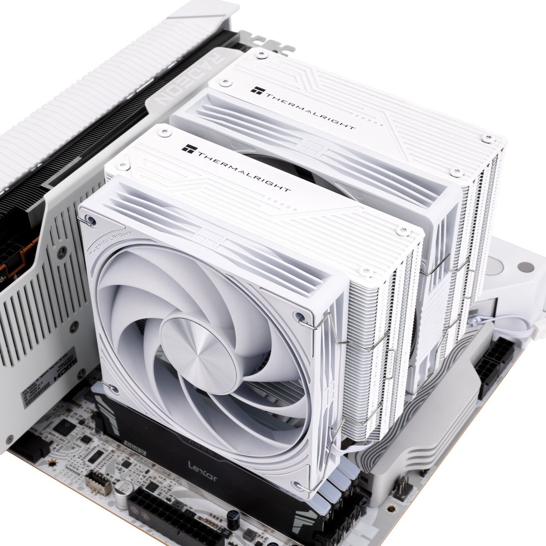 Кулер для процессора Thermalright Frost Tower 140 (белый)