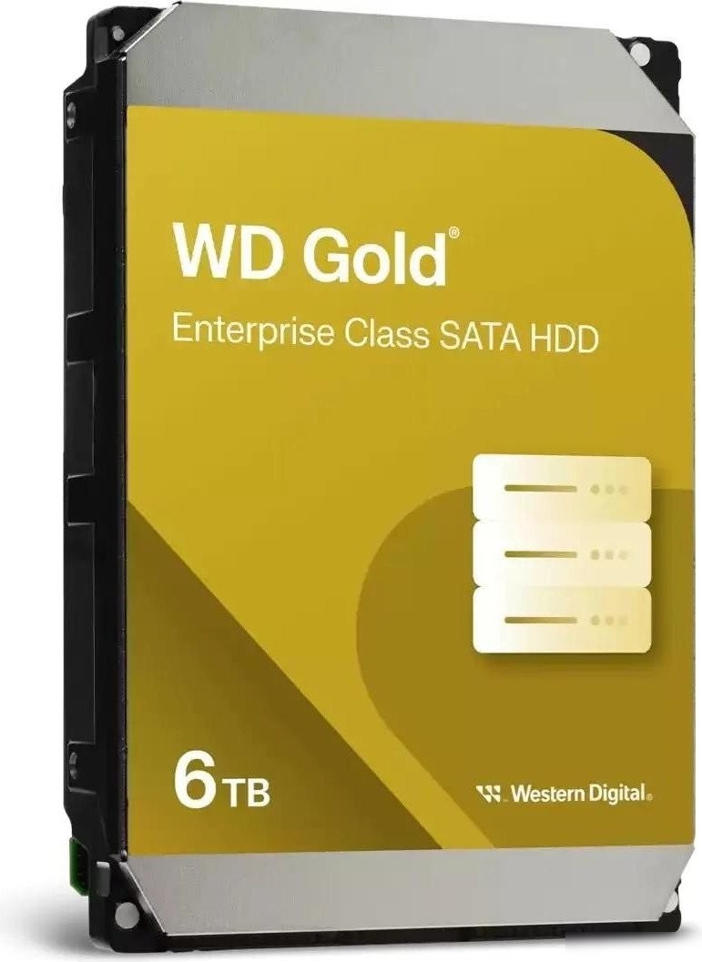 Жесткий диск WD Gold 6TB WD6004FRYZ