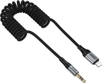 Кабель Hoco UPA33A Lightning - 3.5 мм Jack (1.5 м, черный)